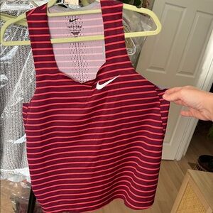 Nike Dri Fit Tank. Size Large. PTP: 18.5”. Stretch. Vented.